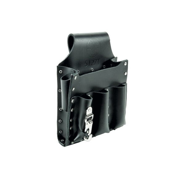 Black Leather 6 Pockets