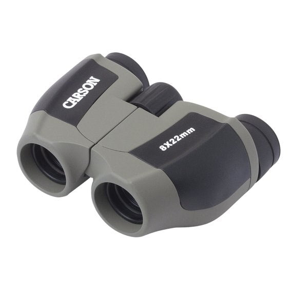 Compact Binocular, 8 x 22 Magnification, BK-7 Prism, 393 ft Field of View @1000 yd Field of View