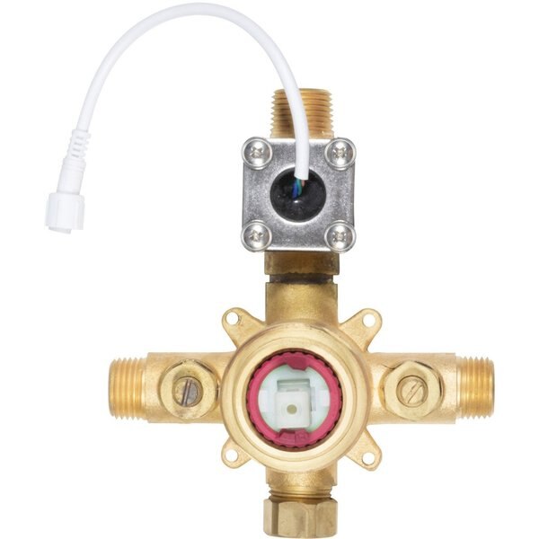 Led Trutemp Pressure Balance Valve W/Brushed-Nickel Trim Kit, Finish: Brushed Nickel