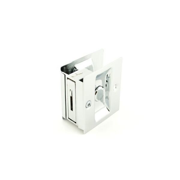 Privacy Pocket Door Lock Square Cutout for 1-3/8