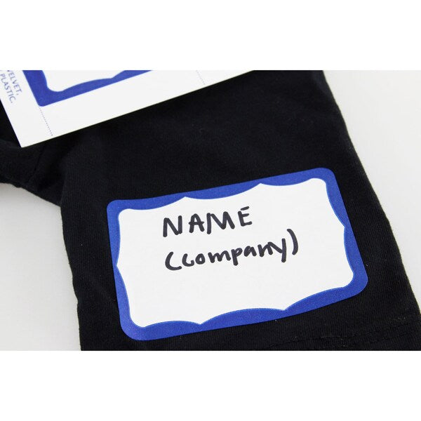 ID Adhesive Badge, Adhesive, PK200