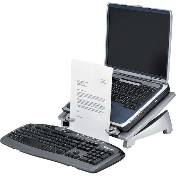 Laptop Riser, Black/Silver