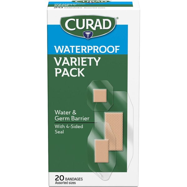 Waterproof Transparant Bandages, PK20
