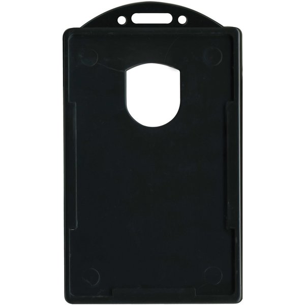 ID Card Holder, Vertical, Blk, PK25