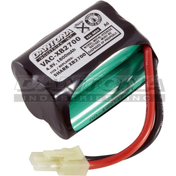 Battery 4.8 Volt Nickel Metal Hydride Dantona Vacuum Battery
