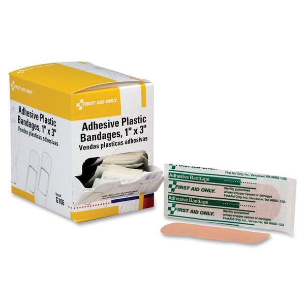 Bandage, Plastic, 1 x 3In, PK100