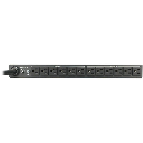PDU, 30A, 24 Outlet, 15 ft, Black