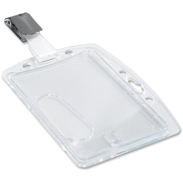 ID Badge Holder, Shell Style, PK25