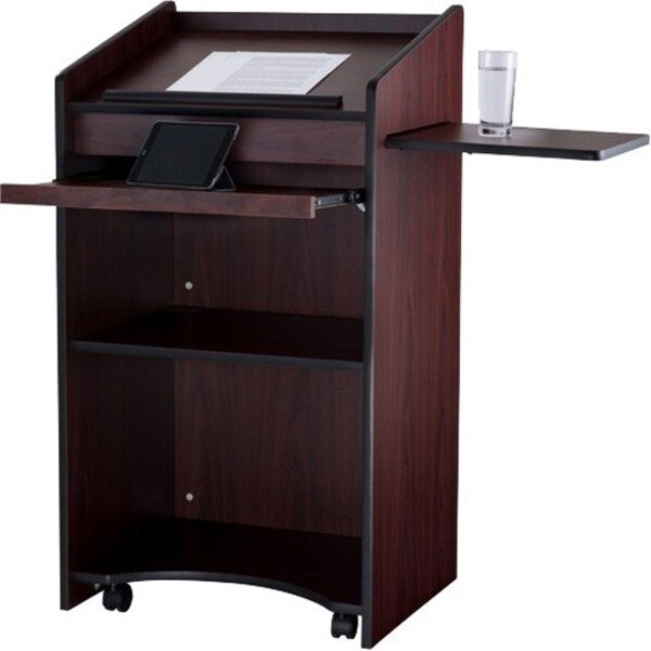 Floor Lectern w/Two Shelves