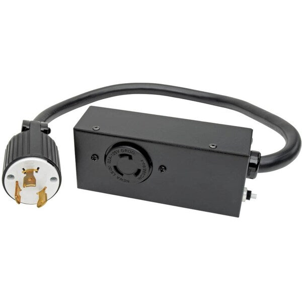 Power Cord, HD, L5-30P/20R, 20A, 10AWG, 2ft