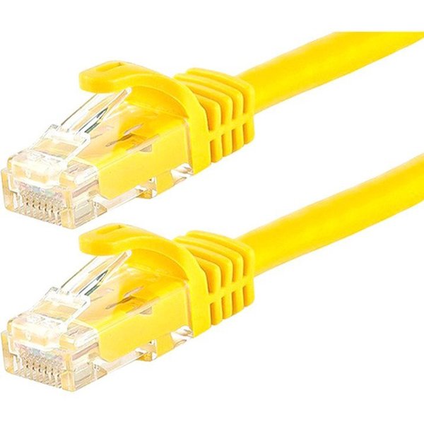 Ethernet Cable, Cat 6, Yellow, 10 ft.