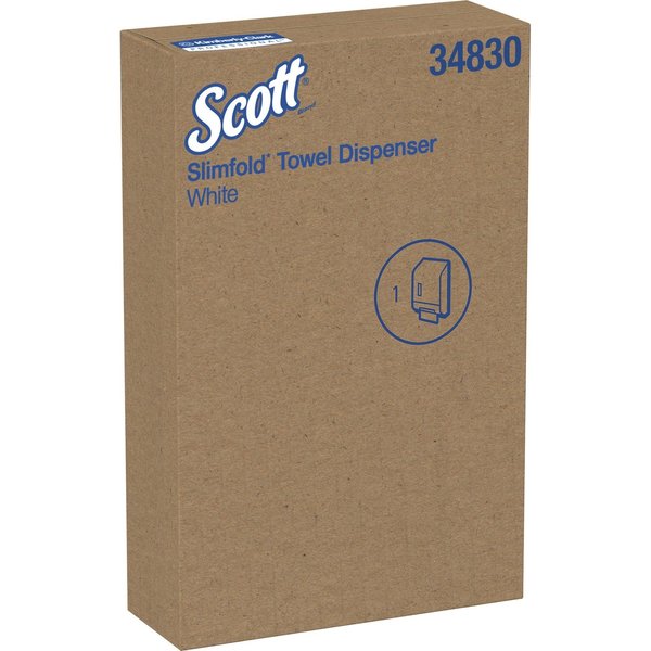 Slimfold Towel Dispenser, White, 9.83