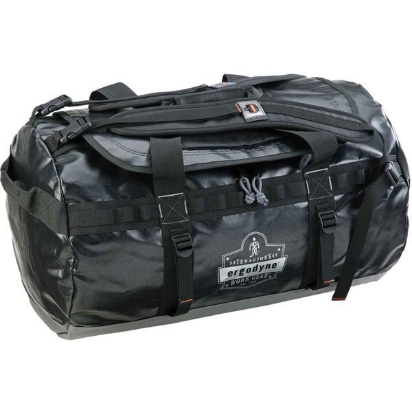 Duffel Bag, Water-Resistant Tarpaulin with 1000D Poly Mesh, 2 Pockets