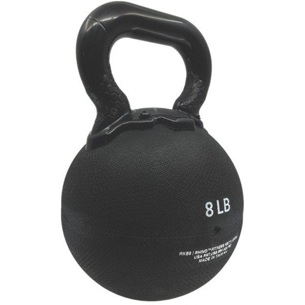 Durable Rhino Kettle Bell, Yellow/6lb