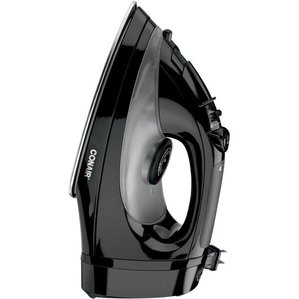 Iron, Black, 8 ft. Retractable Cord