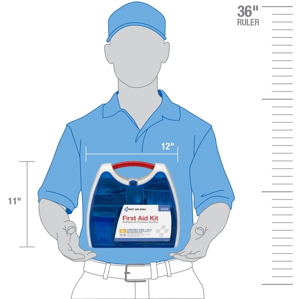 Bulk First Aid kit, Plastic, 50 Person