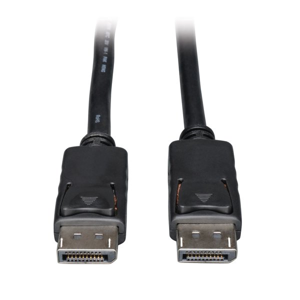 DisplayPort Cable, Latches, 4Kx2K, M/M, 1ft