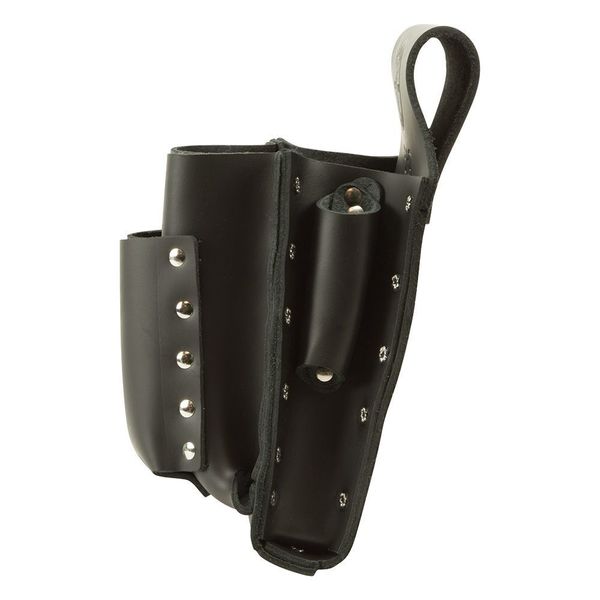Black Leather 8 Pockets