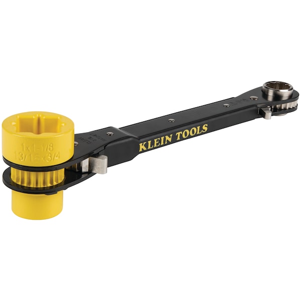 6-in-1 Lineman's Ratcheting Wrench, Heavy-Duty