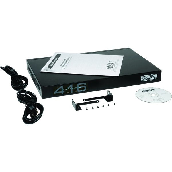 KVM, 16-Port, Cat 5, IP, 4+1 User, 1U