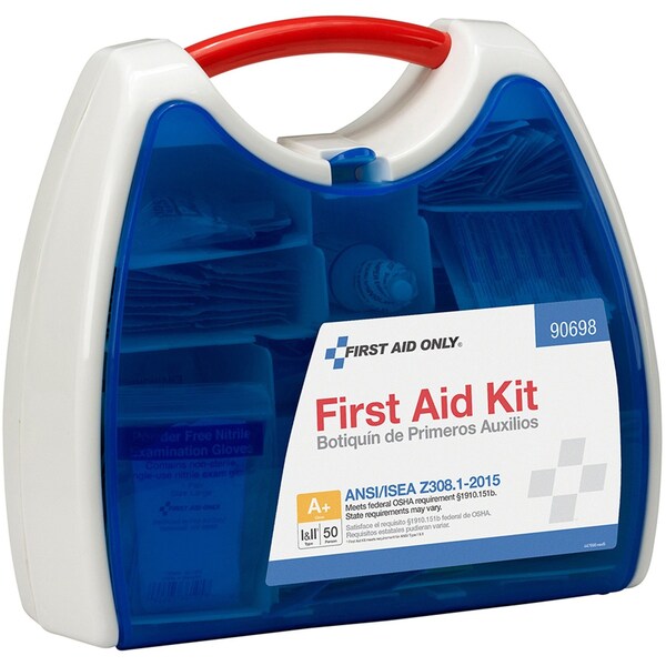 Bulk First Aid kit, Plastic, 50 Person