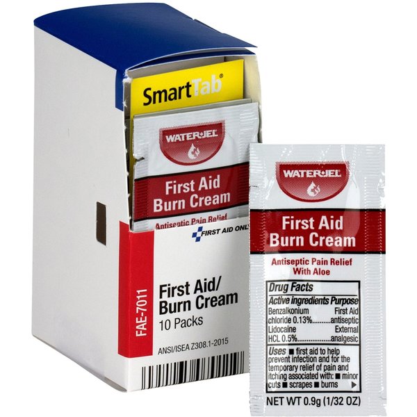 First Aid Kit Refill, First Aid Burn Cream, 10 Per Box