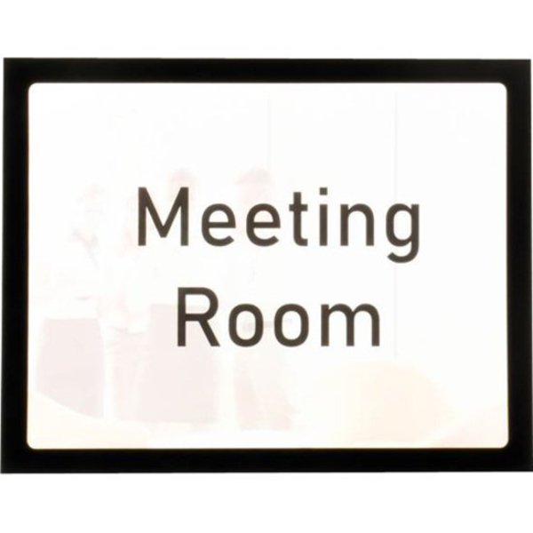 Magneto Magnetic Picture Frame, Black, PK2