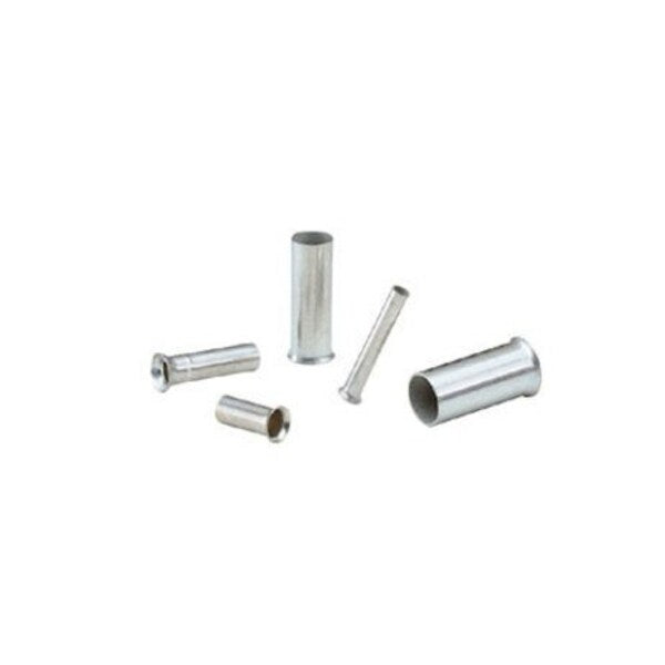 Ferrule, 16 AWG, Non-Insul, 13/32in., PK1000