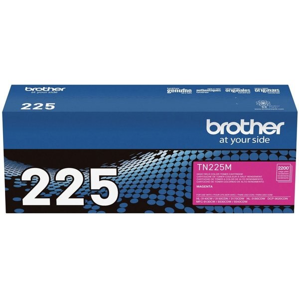 Toner For TN225M, Magenta, 2.2K Pages