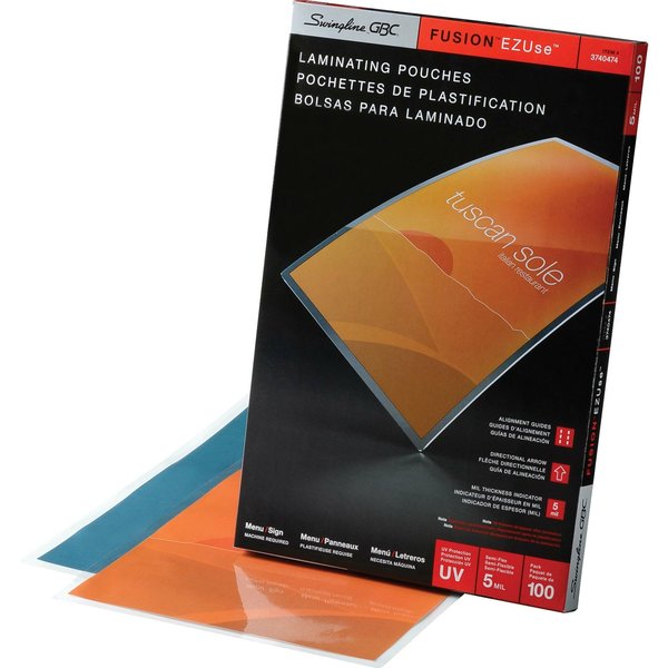 Laminating Pouches, 11-1/2x17-1/2In, PK100