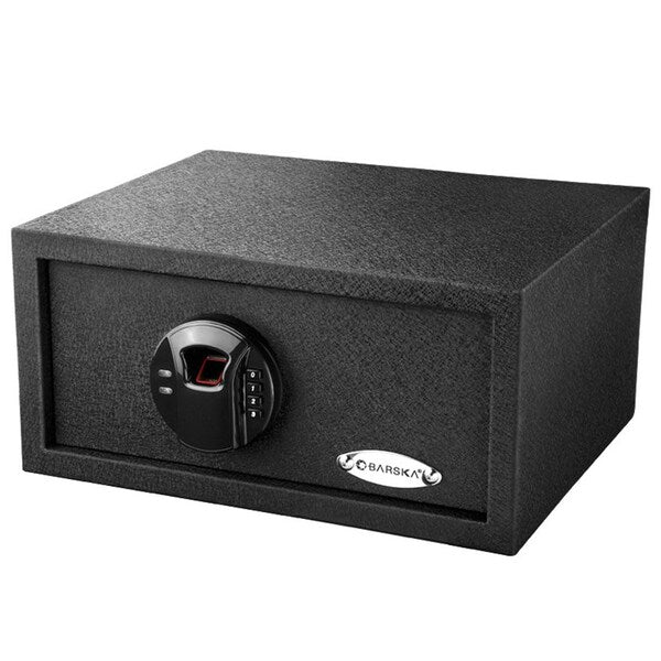 Security Safe, 1.32 cu ft, 12.5 lb, 2 Motorized Deadbolt Lock Lock