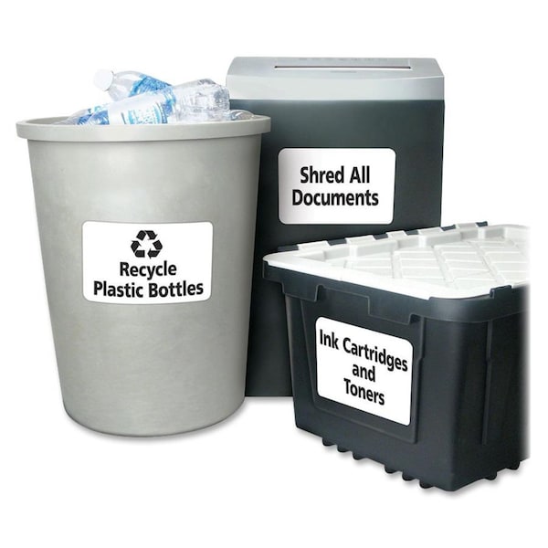 AveryÂ® White Permanent Durable ID Labels for Laser Printers 6579, 5