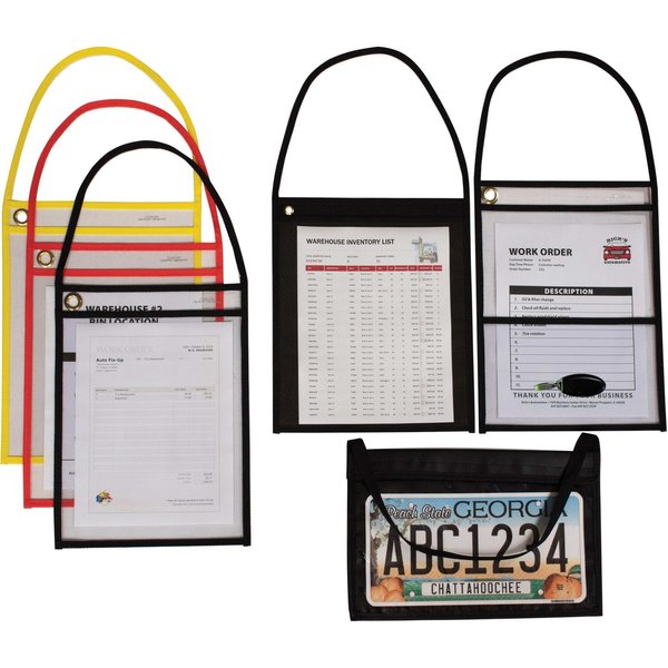 Shop Tickte Hldr, 2Pockt, Strap, Clear, PK15