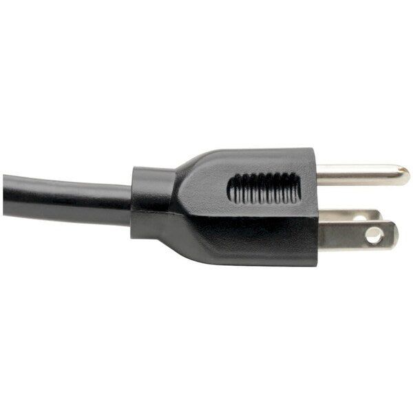 Power Cord, HD, 5-15P-L5-15R, 15A, 14AWG, 1ft