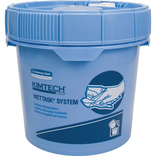 Bucket Dispenser, Blue, Bucket, Plastic