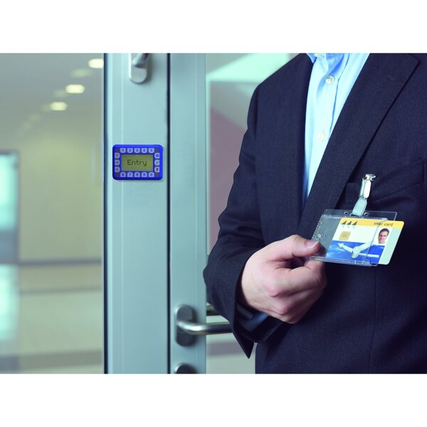 ID Badge Holder, Shell Style, PK25