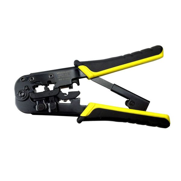 7 1/2 in Ratchet Crimper CAT3, CAT5e, CAT6/6A