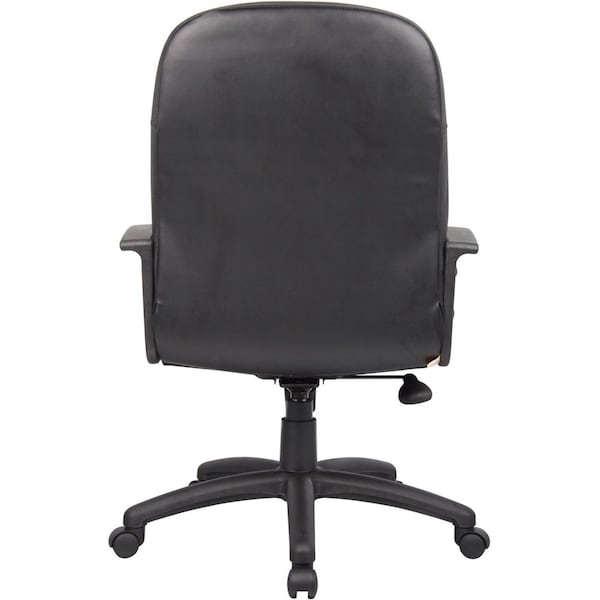 Leather Executive Chair, Loop, Black