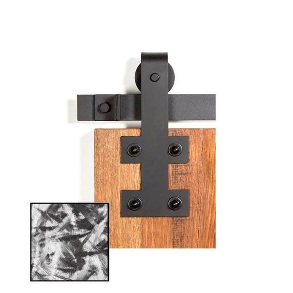 Machine Polished Barn Door Hardware 0120-3050 30