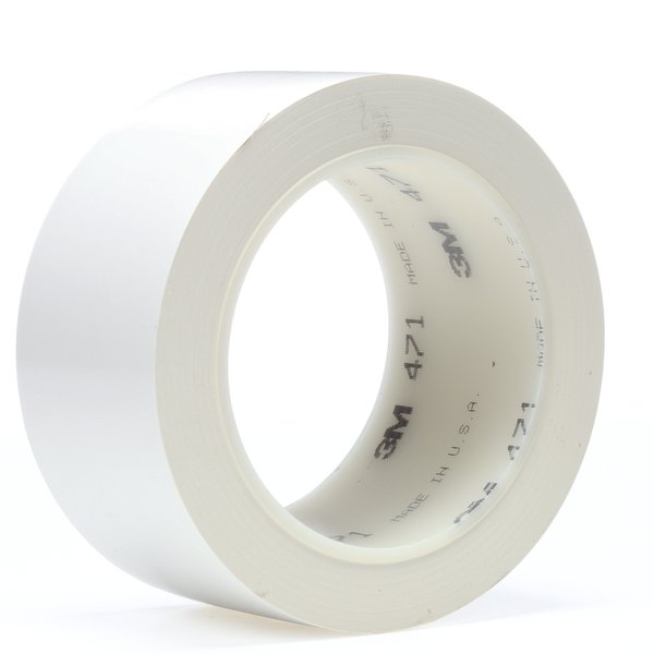 Vinyl Tape 471, White, 2