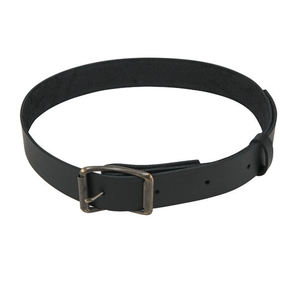 Black Leather General Purpose Belt, L