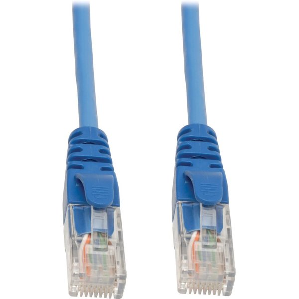 Cat5e Cable, Plenum, Snagless, Blue, 75ft