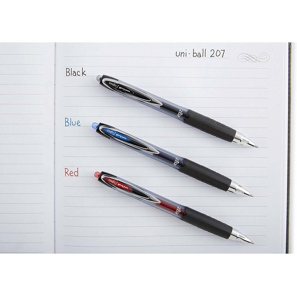 Pen, Gel, 207, Retrct, 0.7Mm, Be, PK12