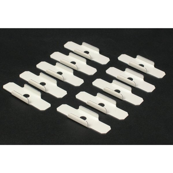 Support Clip, Ivory, Steel, Clips