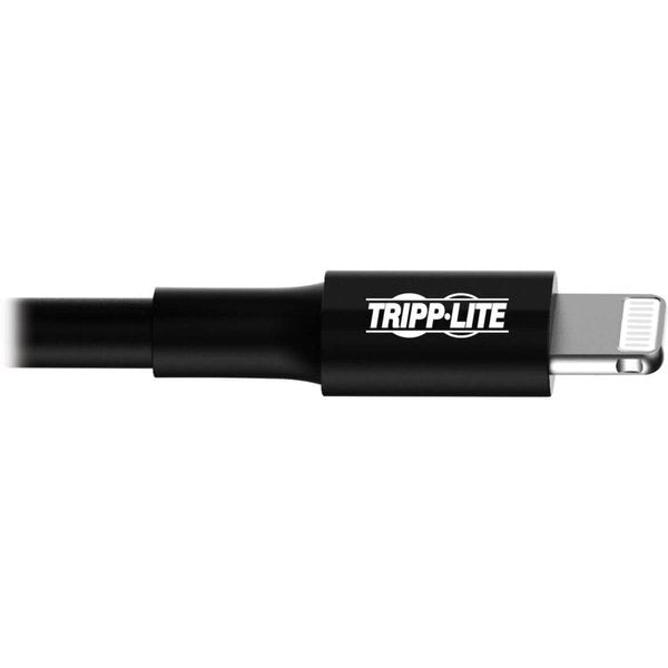 Charging Cable, Apple Lightning, Black, 6ft