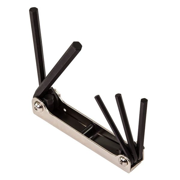 5 Piece SAE Fold-Up Hex Key Set, 70579