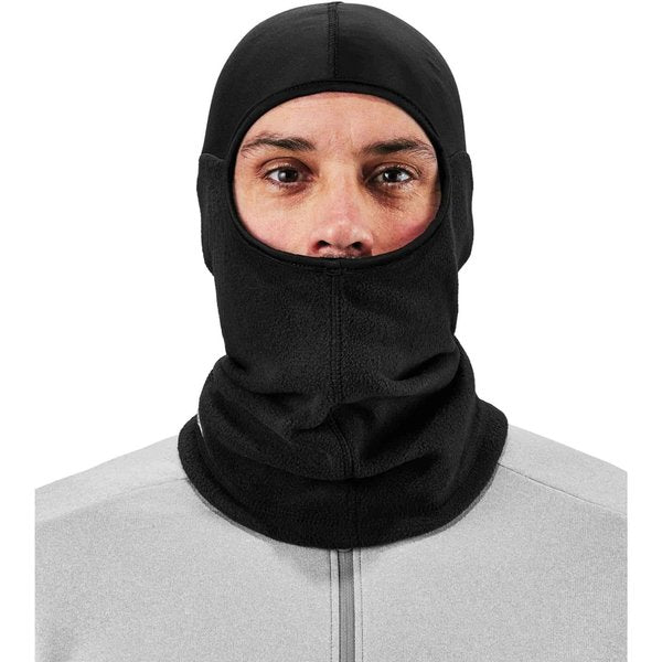 Balaclava, Black, Fleece/Spandex, Universal