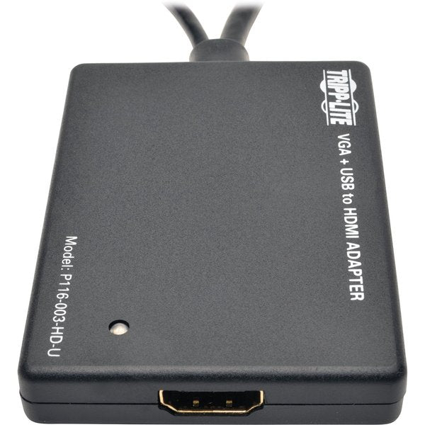VGA to HDMI, Converter/Adapter, USB, Audio