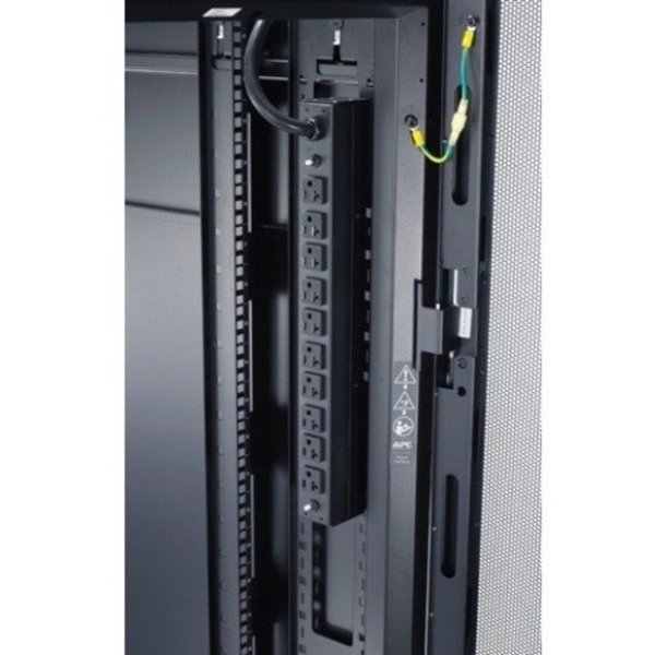 PDU, 20A, 10 Outlet, 12 ft, Black