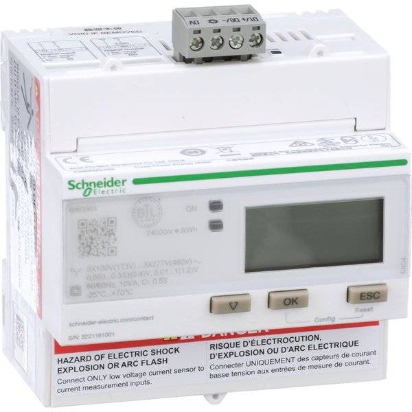 IEM3465 energy meter-BACnet-1 DI-1